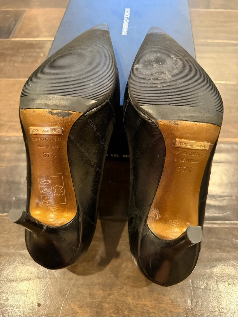 Dolce & Gabbana glossy patent